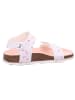 superfit Leder-Sandalen in Weiß
