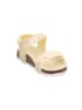 superfit Leder-Sandalen in Gelb