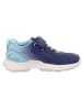 superfit Leder-Sneakers "Rush" in Dunkelblau/ Hellblau