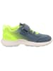 superfit Skórzane sneakersy "Rush" w kolorze zielono-niebieskim