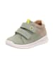 superfit Leren boots "Breeze" groen/lichtbruin
