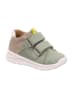 superfit Leren boots "Breeze" groen/lichtbruin