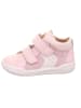 superfit Barfuß Leder-Stiefeletten "Superfree" in Rosa