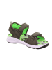 superfit Sandalen "Criss cross" kaki/groen