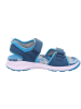 superfit Sandale "Criss cross" in Blau/ Hellblau/ Weiß