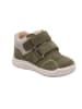 superfit Leren enkellaarzen "Whaley" kaki/grijs