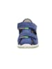 superfit Leder-Halbsandalen "Boomerang" in Blau