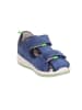 superfit Leder-Halbsandalen "Boomerang" in Blau