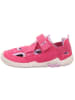 superfit Barfuß Leder-Halbsandalen "Trace" in Pink