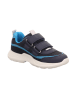 superfit Sneakers "Rush" in Schwarz/ Blau