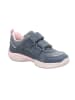 superfit Leder-Sneakers "Storm" in Blau/ Rosa
