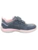 superfit Leder-Sneakers "Storm" in Blau/ Rosa
