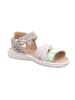 superfit Leder-Sandalen "Sparkle" in Creme
