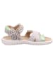 superfit Leder-Sandalen "Sparkle" in Creme
