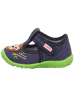 superfit Pantoffels "Spotty" donkerblauw/groen