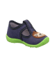 superfit Pantoffels "Spotty" donkerblauw/groen