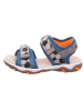 superfit Sandalen "Mike 3.0" in Grau/ Blau/ Orange