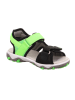 superfit Sandalen "Mike 3.0" in Schwarz/ Grün