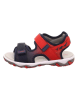 superfit Sandalen "Mike 3.0" in Dunkelblau/ Rot
