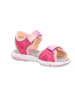 superfit Leder-Sandalen "Pebbles" in Rosa/ Pink