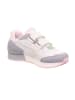 superfit Skórzane sneakersy "Dash" w kolorze biało-fioletowo-jasnoróżowym