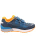 superfit Leder-Sneakers "Dash" in Blau/ Weiß/ Orange