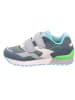 superfit Leren sneakers "Dash" donkerblauw/lichtblauw/wit