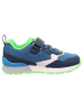 superfit Skórzane sneakersy "Dash" w kolorze niebiesko-biało-zielonym