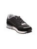 superfit Leder-Sneakers "Dash" in Schwarz/ Weiß/ Grau