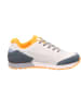 superfit Leder-Sneakers "Dash" in Weiß/ Orange/ Dunkelblau