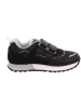 superfit Leder-Sneakers "Dash" in Schwarz/ Weiß