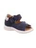 superfit Leren sandalen "Polly" donkerblauw/wit