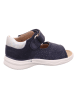 superfit Leren sandalen "Polly" donkerblauw/wit