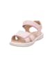 superfit Leren sandalen "Sparkle" lichtroze