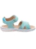 superfit Leder-Sandalen "Sparkle" in Hellblau