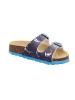 superfit Leren slippers donkerblauw/lichtblauw