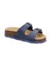 superfit Leren slippers donkerblauw