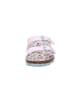 superfit Leren slippers paars/lichtblauw