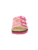 superfit Leder-Pantoletten in Pink/ Rot