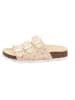 superfit Leren slippers geel