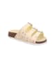 superfit Leren slippers geel