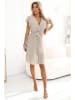 numoco Kleid in Beige