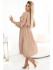numoco Kleid in Beige