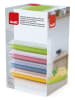 Ibili 4er-Set: Frischhaltedosen in Bunt - (B)24 x (H)5 x (T)14 cm