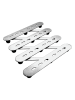 Ibili Topfuntersetzer in Silber - (L)45 x (B)20 cm