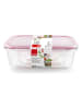 Ibili 3-delige set: vershouddozen rood