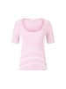 Rich & Royal Shirt in Rosa/ Weiß