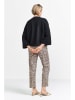 Rich & Royal Hose in Beige/ Hellbraun/ Schwarz