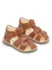 Bundgaard Leder-Halbsandalen "Shea" in Hellbraun