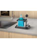 metaltex Spülbecken-Organizer ''Tidytex'' in Grau/ Silber - (B)24 x (H)14 x (T)13 cm